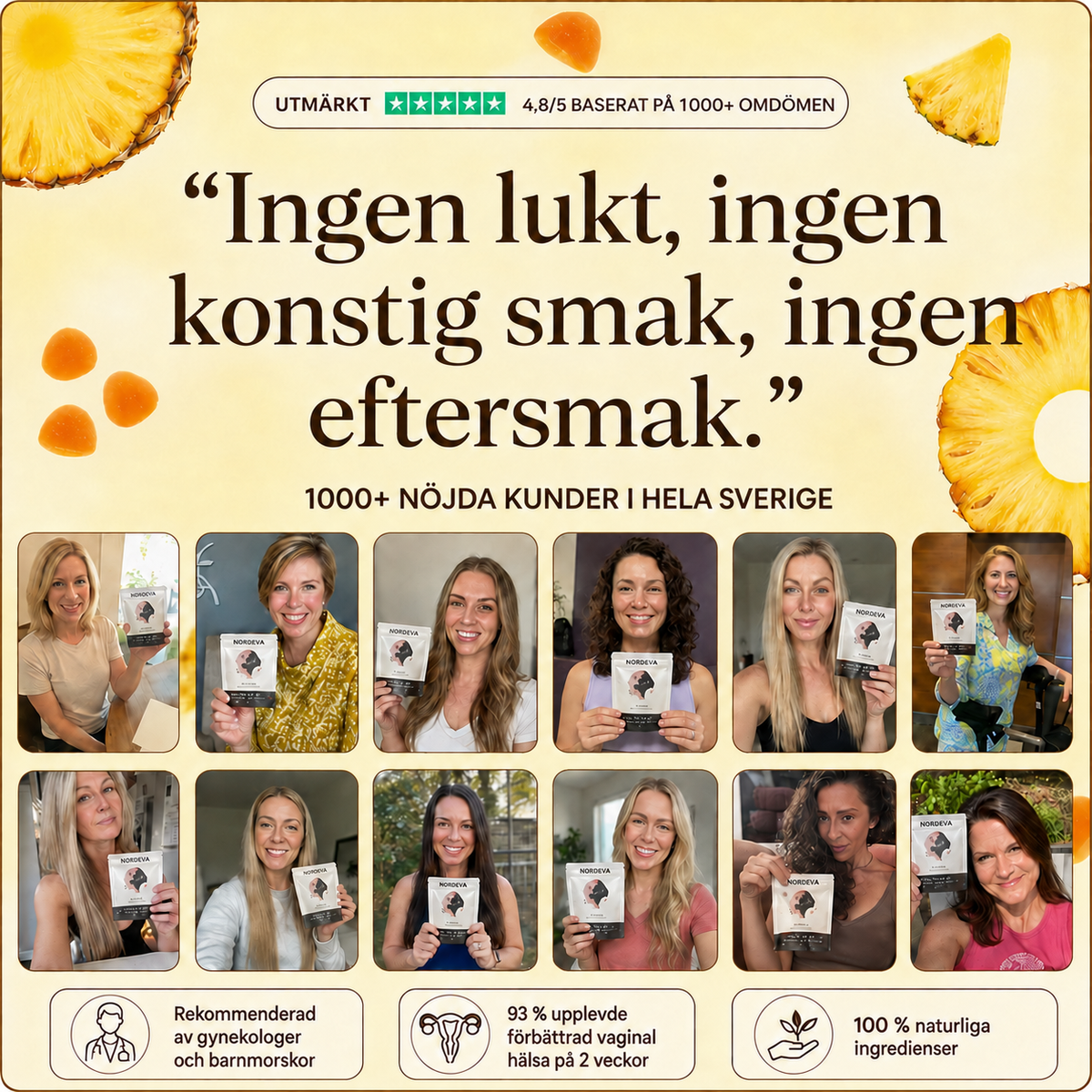 Nordeva vaginale probiotika