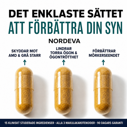 Nordeva SynKomplex™ - För klarare syn under 90 dagar