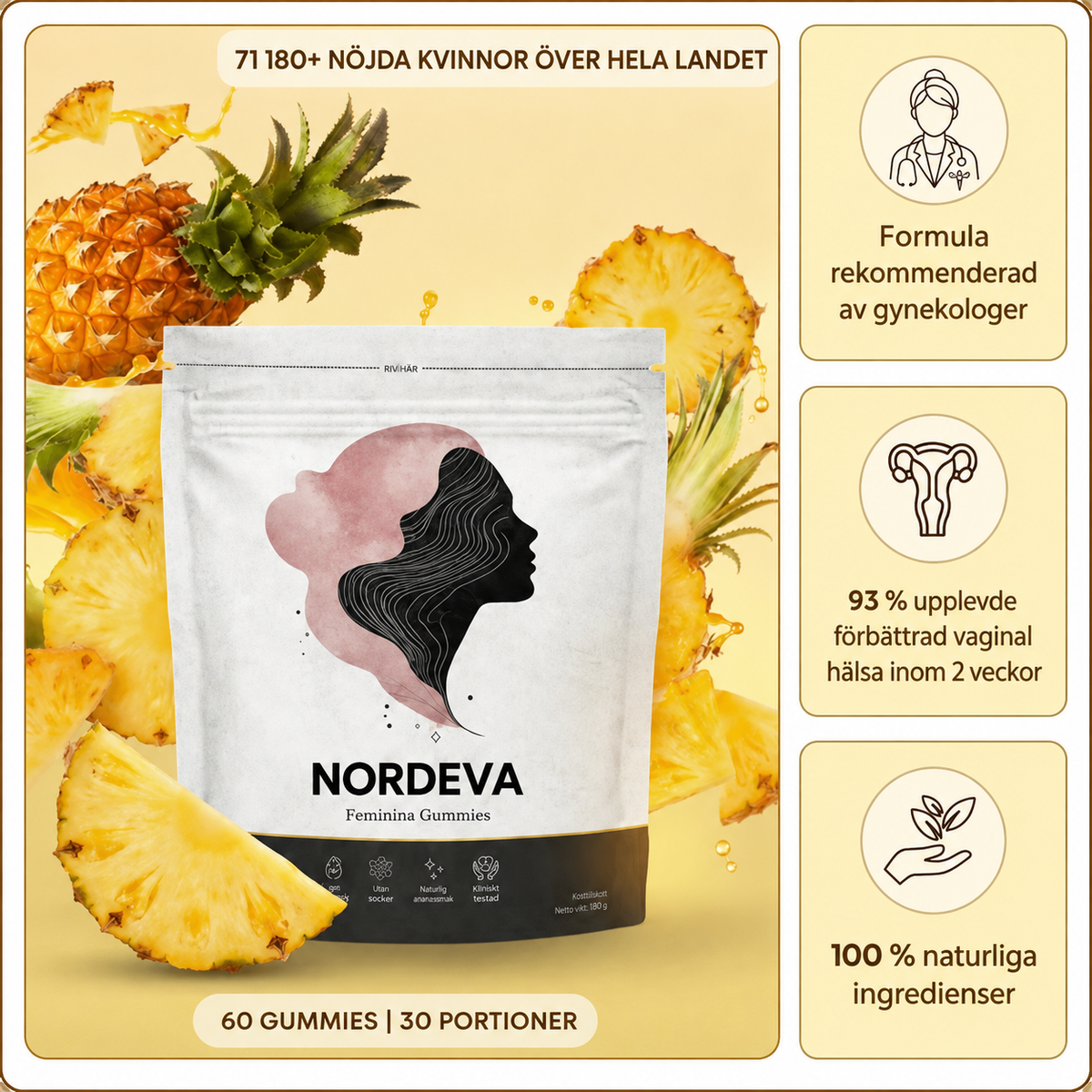 Nordeva vaginale probiotika
